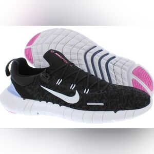 Nike Black and Pink Athletic Shoes